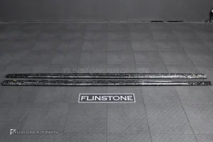 สเกิร์ตข้าง Forged Carbon สำหรับ AUDI RS7 ทรง Future Design
