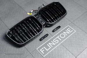 กระจังหน้า LED BMW G08 X3 LCI เส้นคู่ สีดำเงา