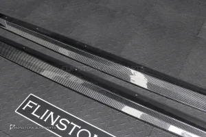 สเกิร์ตข้าง Carbon fiber สำหรับ BMW X5 G05 ทรง GTs งานเพียว