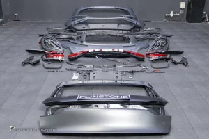 ชุดกันชนรอบคัน สำหรับ Porsche Macan 95B (2014-2023) เป็น Macan GTS 2025