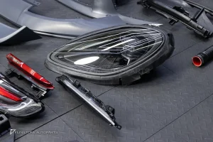 ชุดกันชนรอบคัน สำหรับ Porsche Macan 95B (2014-2023) เป็น Macan GTS 2025