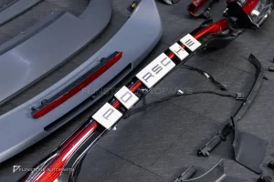 ชุดกันชนรอบคัน สำหรับ Porsche Macan 95B (2014-2023) เป็น Macan GTS 2025