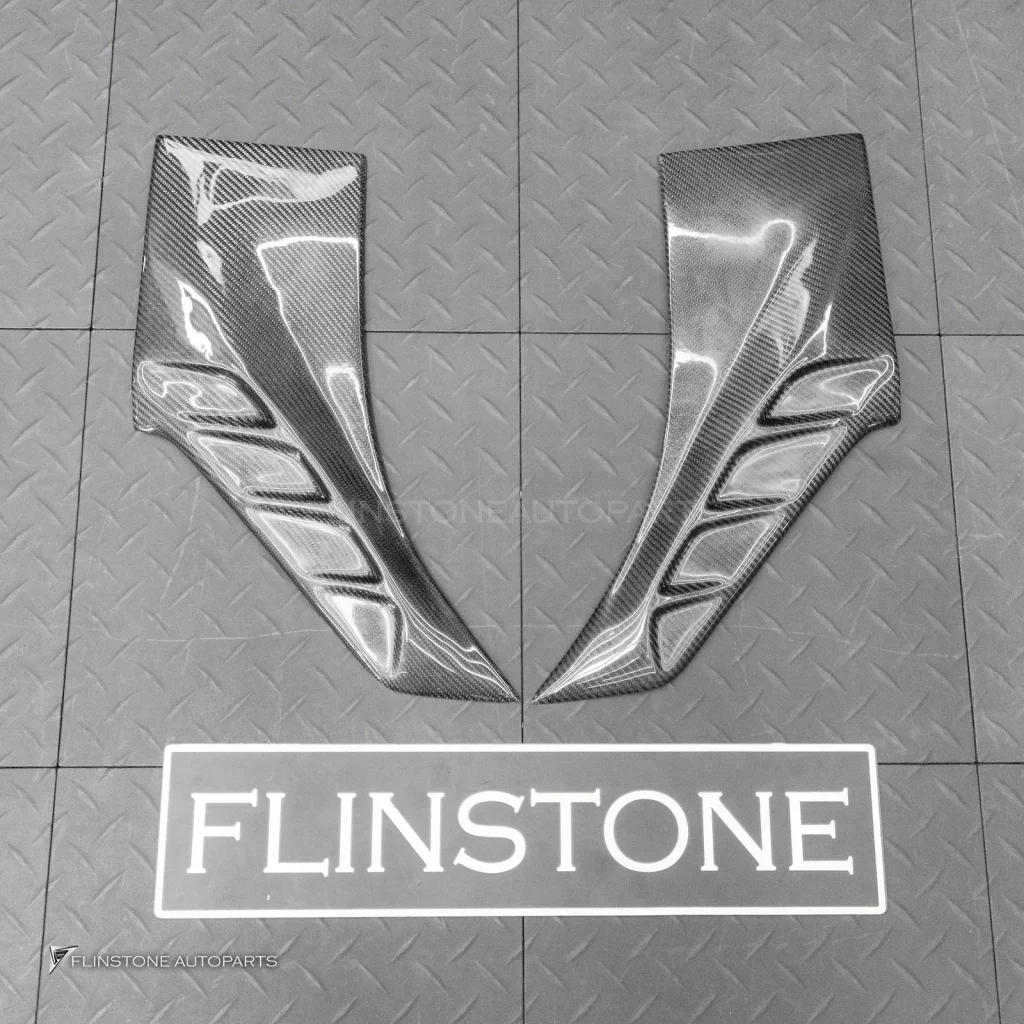 ช่องลมข้าง Carbon fiber สำหรับ BMW X6 G06 ทรง Larte design