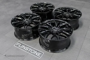 ล้อ Custom forged สำหรับ Tesla Model Y Juniper สีดำเงา ขอบ20 5-114.3 ET40