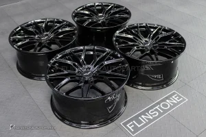 ล้อ Custom forged สำหรับ Tesla Model Y Juniper สีดำเงา ขอบ20 5-114.3 ET40