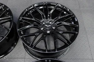 ล้อ Custom forged สำหรับ Tesla Model Y Juniper สีดำเงา ขอบ20 5-114.3 ET40