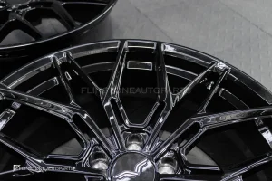ล้อ Custom forged สำหรับ Tesla Model Y Juniper สีดำเงา ขอบ20 5-114.3 ET40