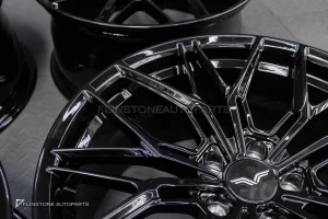 ล้อ Custom forged สำหรับ Tesla Model Y Juniper สีดำเงา ขอบ20 5-114.3 ET40