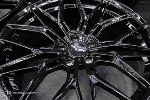 ล้อ Custom forged สำหรับ Tesla Model Y Juniper สีดำเงา ขอบ20 5-114.3 ET40