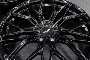 ล้อ Custom forged สำหรับ Tesla Model Y Juniper สีดำเงา ขอบ20 5-114.3 ET40