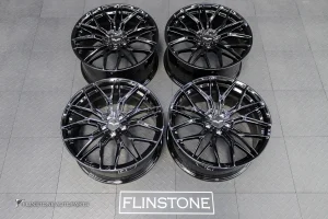 ล้อ Custom forged สำหรับ Tesla Model Y Juniper สีดำเงา ขอบ20 5-114.3 ET40
