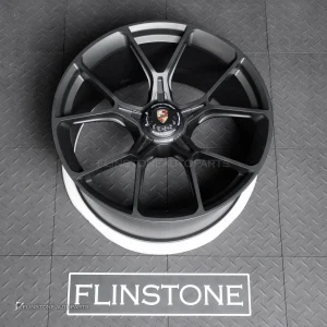 ล้อ Custom Forged PORSCHE 992 GT3 สีดำด้าน 5130 ขอบ 21 -21×11.5 5-130 ET55 =1วง