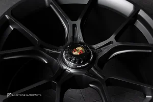 ล้อ Custom Forged PORSCHE 992 GT3 สีดำด้าน 5130 ขอบ 21 -21×11.5 5-130 ET55 =1วง