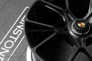 ล้อ Custom Forged PORSCHE 992 GT3 สีดำด้าน 5130 ขอบ 21 -21×11.5 5-130 ET55 =1วง
