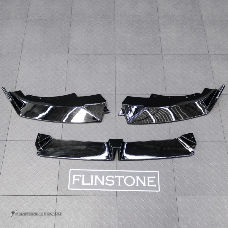 Front Lip BMW X6 G06 LCI style M Performance Gloss Black