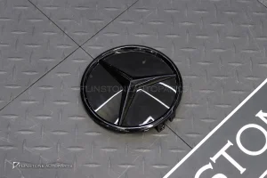 ดาวกระจก ดาวนูน สำหรับ C257 CLS-Class สีดำเงา