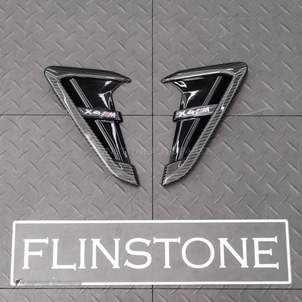 คิ้วแก้มข้าง Carbon fiber X4 G02 ทรง X4M