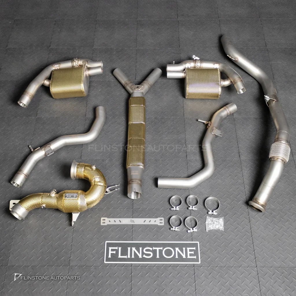 ชุดท่อ IPE CATBACK + DOWNPIPE OPF C236 CLE-Class CLE53 AMG
