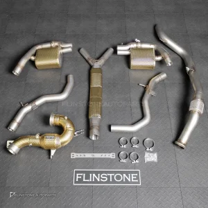 ชุดท่อ IPE CATBACK + DOWNPIPE OPF C236 CLE-Class CLE53 AMG