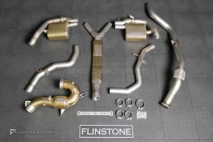 ชุดท่อ IPE CATBACK + DOWNPIPE OPF C236 CLE-Class CLE53 AMG