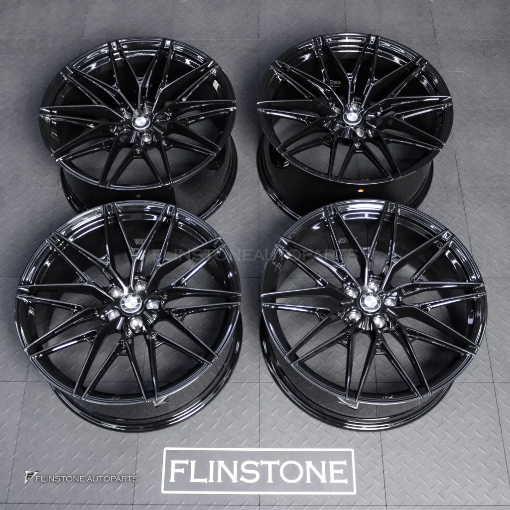 ล้อ Custom forged สำหรับ X6 G06 LCI ขอบ 22 5-112 สีดำเงา