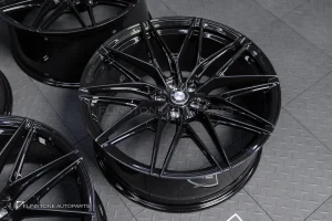 ล้อ Custom forged สำหรับ X6 G06 LCI ขอบ 22 5-112 สีดำเงา
