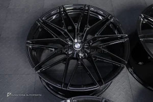ล้อ Custom forged สำหรับ X6 G06 LCI ขอบ 22 5-112 สีดำเงา