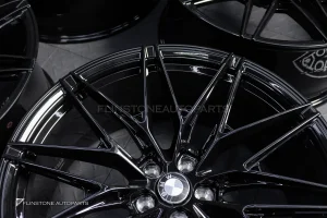 ล้อ Custom forged สำหรับ X6 G06 LCI ขอบ 22 5-112 สีดำเงา