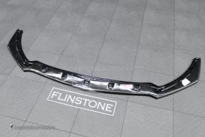 ลิ้นหน้า สำหรับ Mercedes Benz W118 CLA-Class ทรง Maxton design สีดำเงา