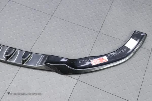 ลิ้นหน้า สำหรับ Mercedes Benz C236 CLE-Class ทรง Maxton design สีดำเงา