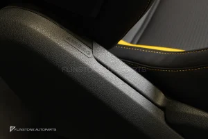 เบาะ AMG Seat ฝั่งคนขับ สำหรับ Mercedes Benz หนังสีดำ – สีเหลือง