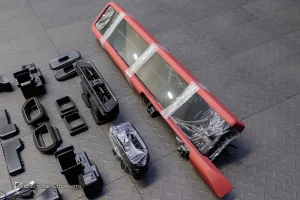 จอยาว สำหรับ Porsche Cayenne 958 Ram 8 Rom 256 สีแดงเลือดหมู