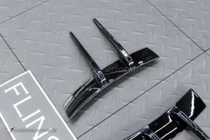คานาดช่องลมหน้า W177 A-Class ทรง GT สีดำเงา