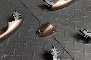 ชุด Keyless สำหรับ W205 C-Class มือจับสีน้ำตาล