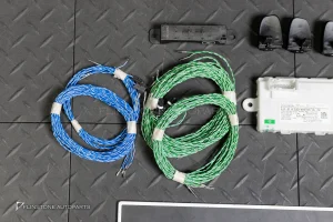 ชุด Keyless สำหรับ W205 C-Class มือจับสีน้ำตาล