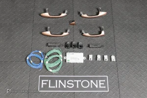 ชุด Keyless สำหรับ W205 C-Class มือจับสีน้ำตาล