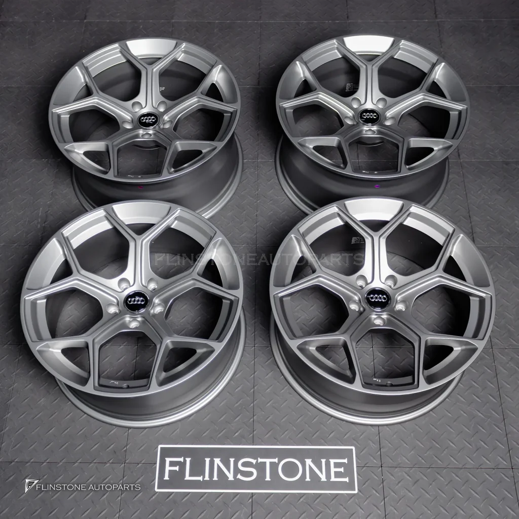 ล้อ Custom forged สำหรับ AUDI Q6 E-Tron สีเทาด้าน ขอบ 21 5-130