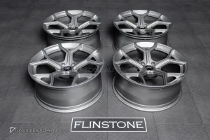 ล้อ Custom forged สำหรับ AUDI Q6 E-Tron สีเทาด้าน ขอบ 21 5-130