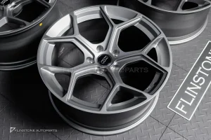 ล้อ Custom forged สำหรับ AUDI Q6 E-Tron สีเทาด้าน ขอบ 21 5-130