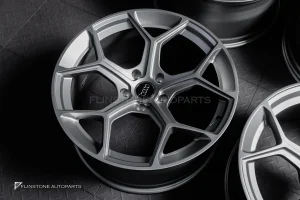 ล้อ Custom forged สำหรับ AUDI Q6 E-Tron สีเทาด้าน ขอบ 21 5-130