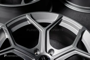 ล้อ Custom forged สำหรับ AUDI Q6 E-Tron สีเทาด้าน ขอบ 21 5-130