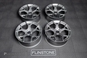 ล้อ Custom forged สำหรับ AUDI Q6 E-Tron สีเทาด้าน ขอบ 21 5-130