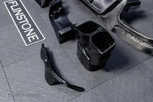 ดิฟฟิวเซอร์ Carbon fiber พร้อมปลายท่อ สำหรับ W222 S-Class ทรง BRABUS