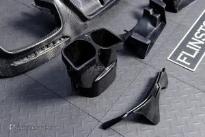 ดิฟฟิวเซอร์ Carbon fiber พร้อมปลายท่อ สำหรับ W222 S-Class ทรง BRABUS