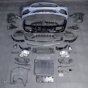 ชุดกันชนหน้า สำหรับ W206 C-Class ทรง C63 AMG