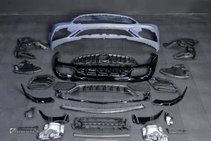 ชุดกันชนหน้า สำหรับ W206 C-Class ทรง C63 AMG