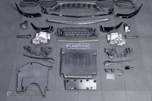 ชุดกันชนหน้า สำหรับ W206 C-Class ทรง C63 AMG