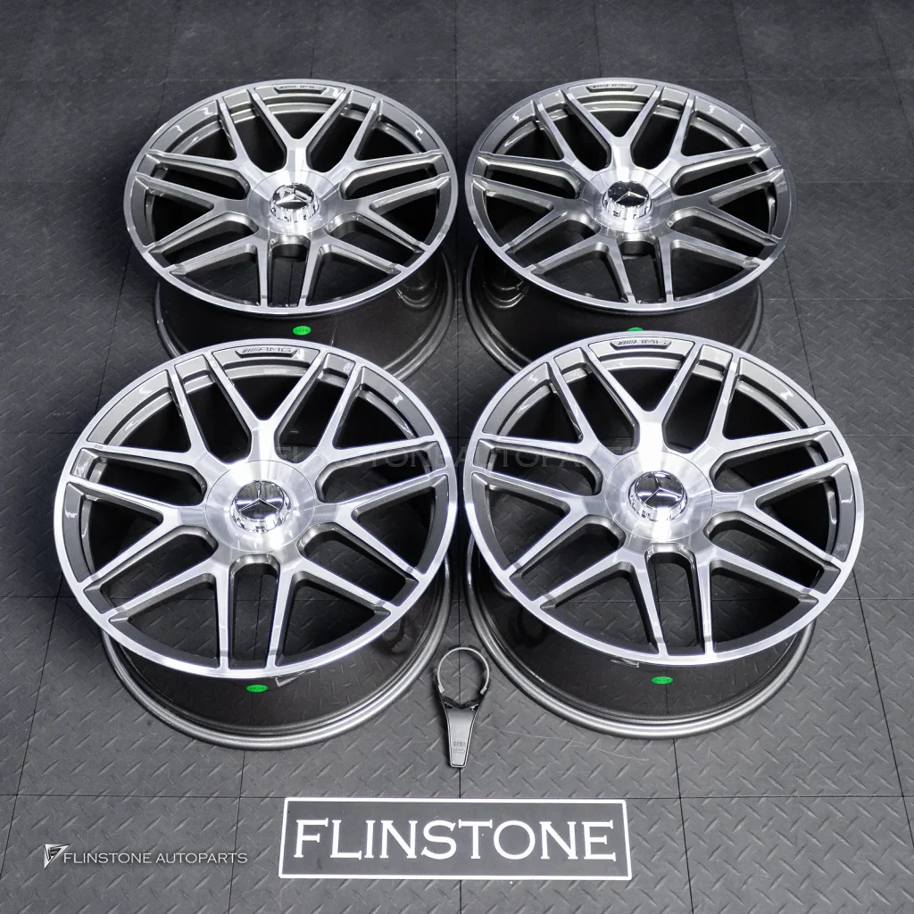 ล้อ Custom forged สำหรับ W464 G-Class ทรง G63 AMG ขอบ 22 5-130