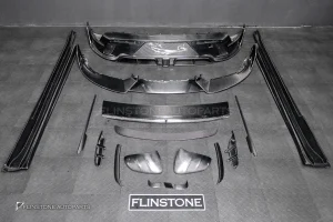 ชุดแต่งรอบคัน Carbon Fiber สำหรับ Porsche Taycan ทรง Mansory