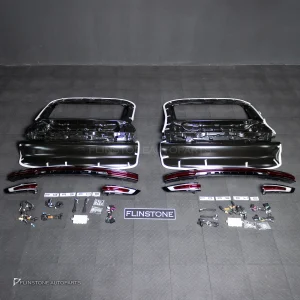 ชุดแปลงท้าย Porsche Cayenne Coupe E3 9Y0.1 เป็น E3.2 9Y0.2 พร้อมไฟท้ายสีแดง